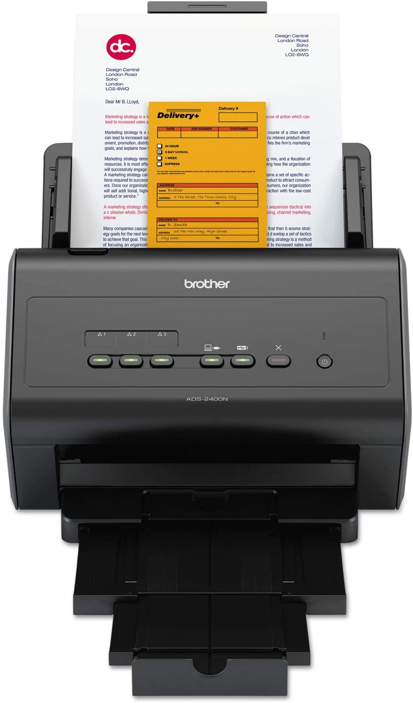 Brother ImageCenter Sheetfed Scanner - 600 dpi Optical ADS-2400N