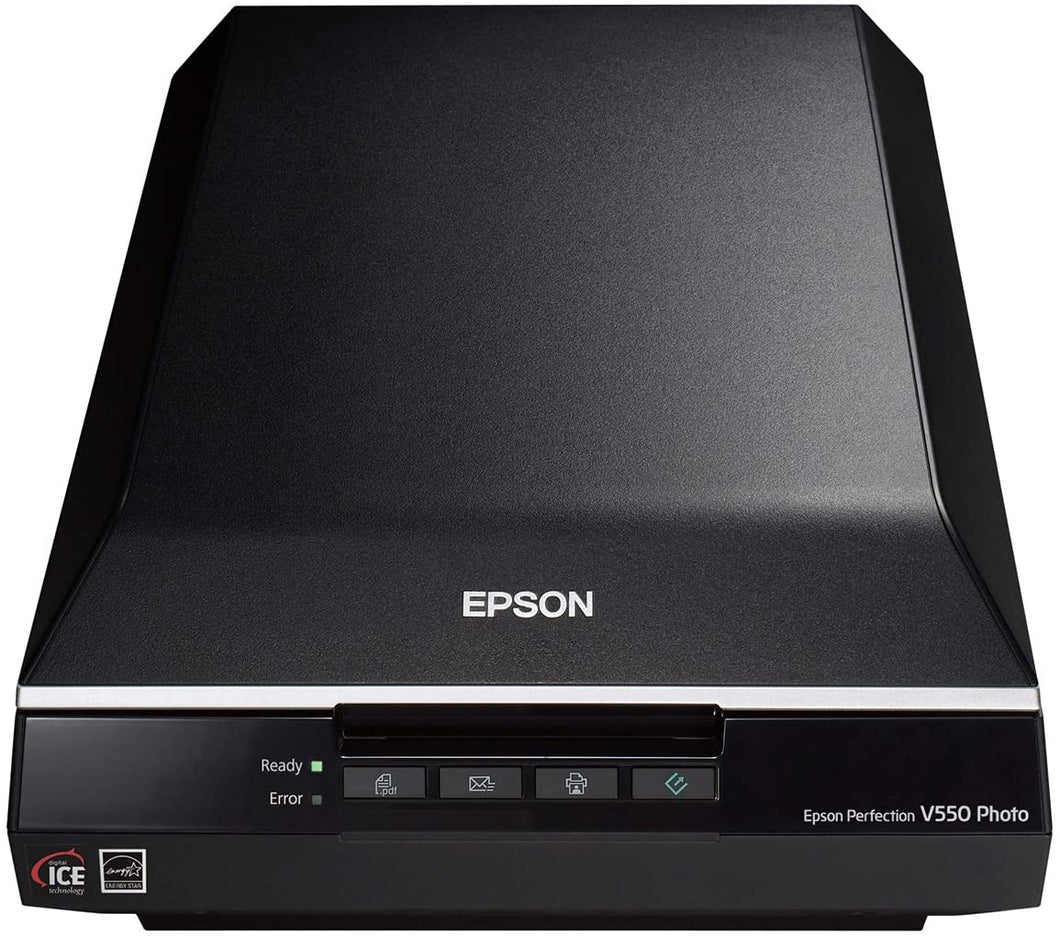 Epson Perfection V550 Color Photo, Image, Film, Negative & Document Scanner with 6400 dpi (B11B210201)